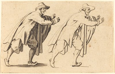 Homme se Déplaçant Brusquement - Jacques Callot