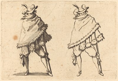 Homme Enveloppé dans son Manteau - Jacques Callot