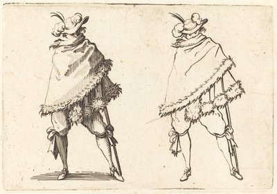 Homme Enveloppé dans son Manteau - Jacques Callot