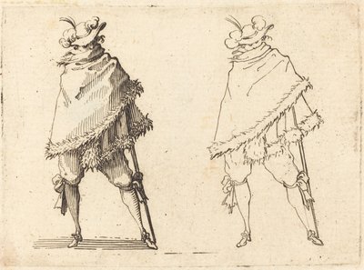 Homme Enveloppé dans son Manteau - Jacques Callot