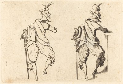 Homme avec une Épée - Jacques Callot