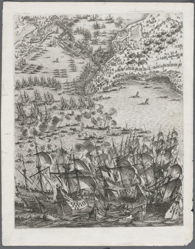 Le siège de La Rochelle : Planche 11 - Jacques Callot