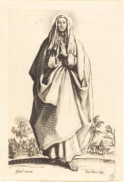 La Vierge - Jacques Callot