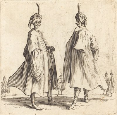 Deux Turcs - Jacques Callot