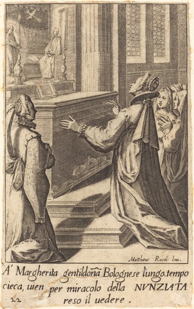 Margherita - Jacques Callot after Matteo Rosselli