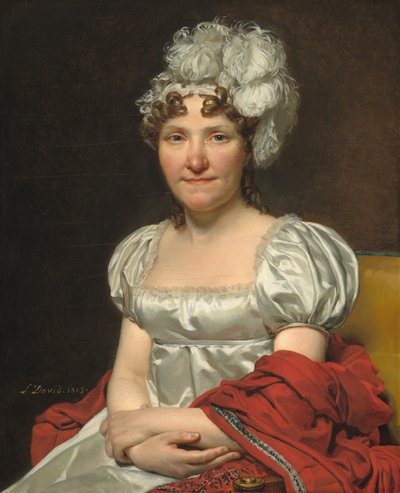 Madame David - Jacques Louis David