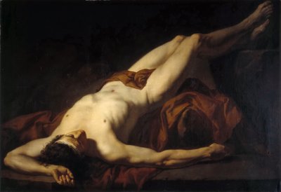 Nu masculin Hector - Jacques Louis David