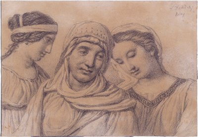 Trois femmes - Jacques Louis David