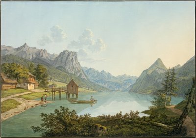 Le lac Grundlsee - Jakob Alt