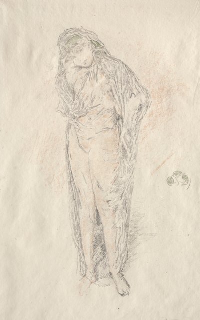 Figure drapée debout - James Abbott McNeill Whistler