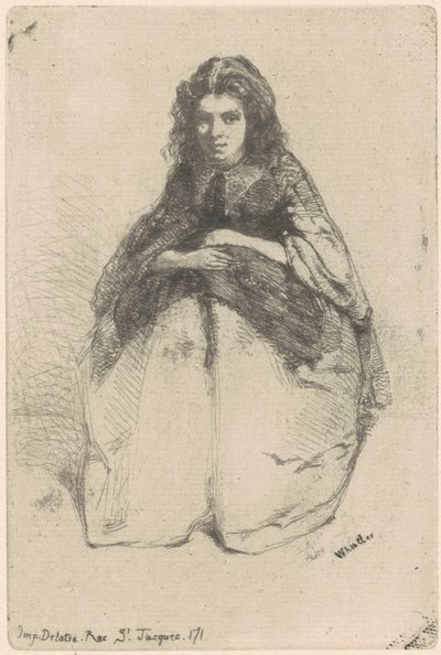 Fumette, 1858 - James Abbott McNeill Whistler