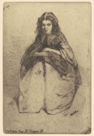 Fumette, 1858 - James Abbott McNeill Whistler