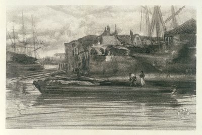 Limehouse, 1878 - James Abbott McNeill Whistler