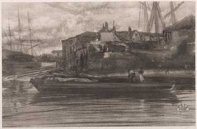 Limehouse, 1878 - James Abbott McNeill Whistler