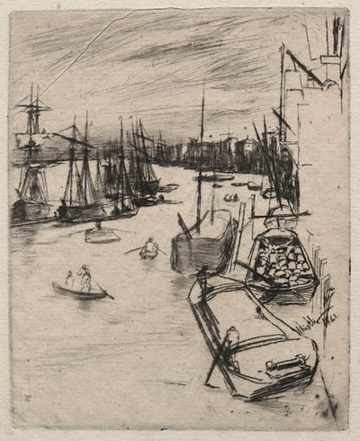 Little Wapping, 1861 - James Abbott McNeill Whistler