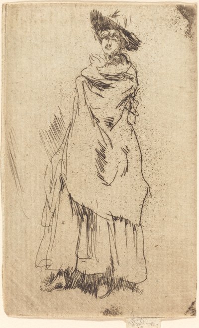 Le Manteau - James Abbott McNeill Whistler