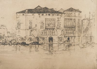 Les Palais - James Abbott McNeill Whistler