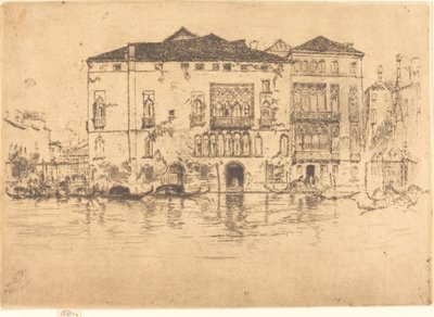 Les palais, 1880 - James Abbott McNeill Whistler