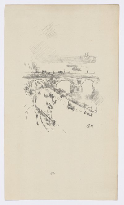 Pont de Waterloo - James Abbott McNeill Whistler