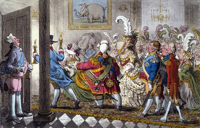 La Nuit Nuptiale - James Gillray