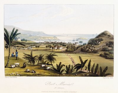 Port Marial : Sainte-Marie, 1825 - James Hakewill