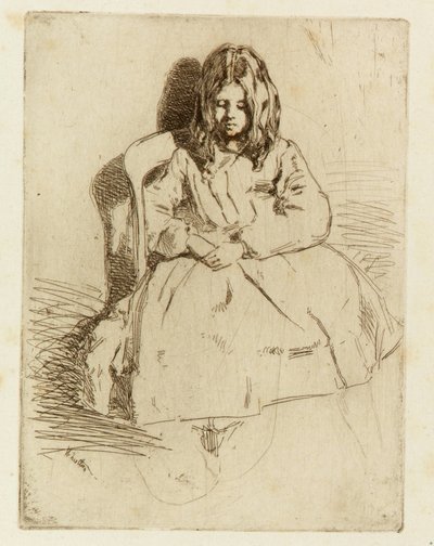 Annie, Assise - James Abbott McNeill Whistler