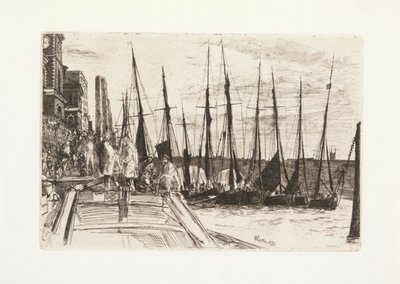 Billingsgate - James Abbott McNeill Whistler