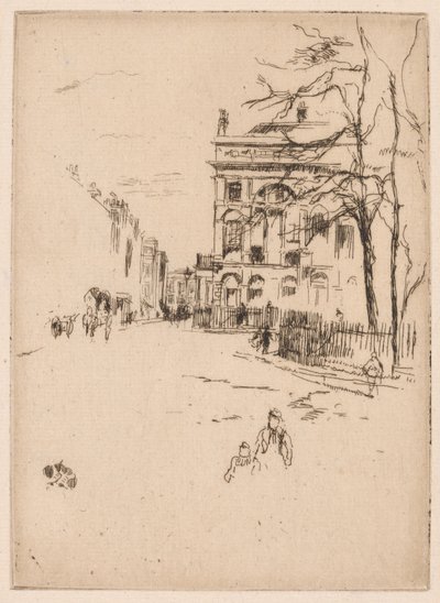 Fitzroy Square - James Abbott McNeill Whistler