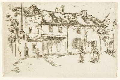 Hôtel de la Promenade, Loches - James Abbott McNeill Whistler