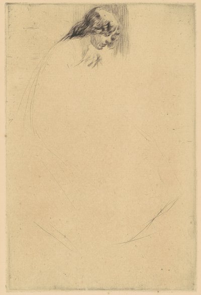 La tête penchée de Jo - James Abbott McNeill Whistler