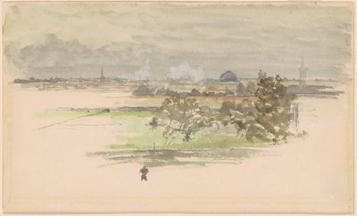 Marais en Zélande - James Abbott McNeill Whistler