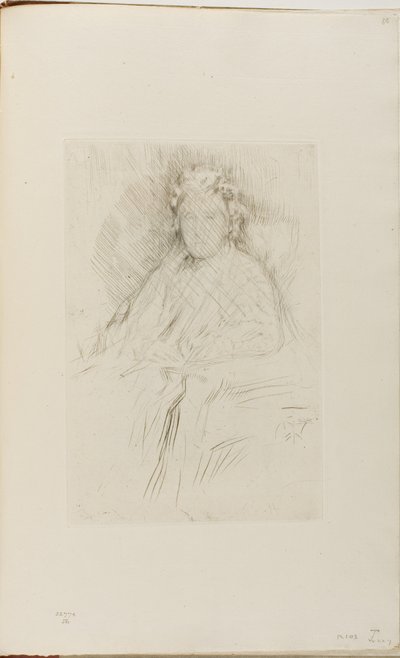 Mme Leyland, Sr. - James Abbott McNeill Whistler