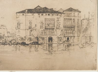 Les Palais - James Abbott McNeill Whistler