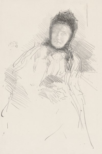 Esquisse inachevée de Lady Haden - James Abbott McNeill Whistler