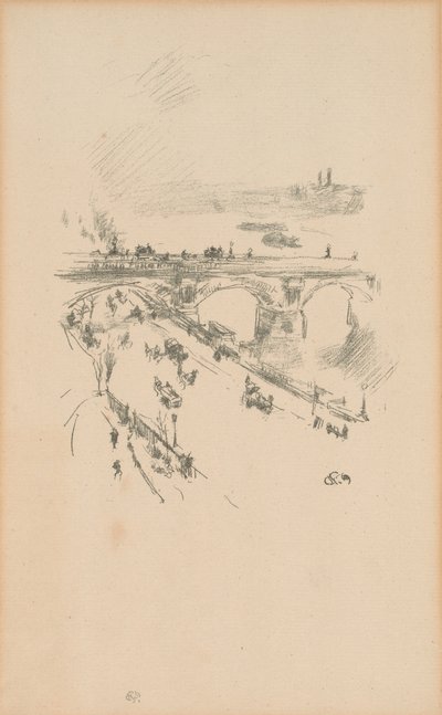 Pont de Waterloo - James Abbott McNeill Whistler