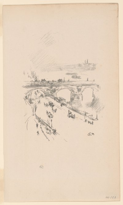 Pont de Waterloo - James Abbott McNeill Whistler