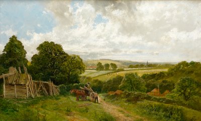 Le canal à Old Basing, Hampshire - James Peel