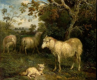 Paysage avec des Moutons - James Ward