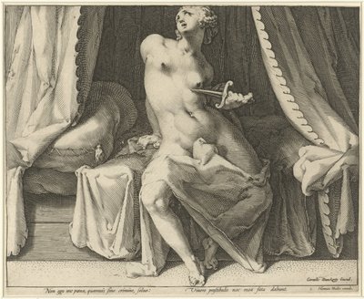 Mort de Lucrèce - Jan Harmensz. Muller