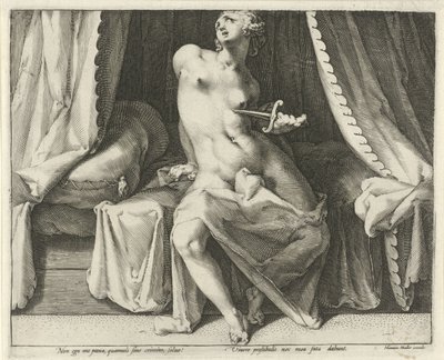 Mort de Lucrèce - Jan Harmensz. Muller