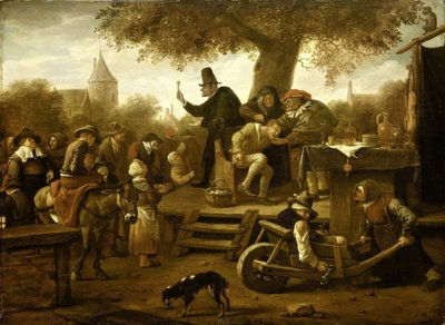 Le charlatan - Jan Havicksz. Steen