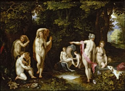 Diane et Actéon, vers 1595 - Jan the Elder Brueghel