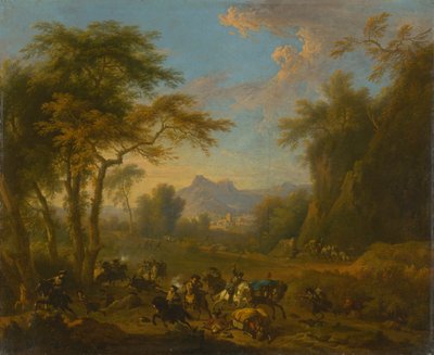 Raid, vers 1717 - Jan van Huchtenburgh