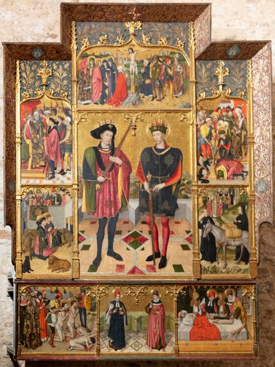 Retable des saints Abdó et Senén - Jaume Huguet