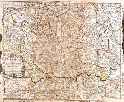 Piémont, Lombardie, Trentin-Haut-Adige, Vénétie, Émilie-Romagne, Italie - Jean Baptiste Nolin