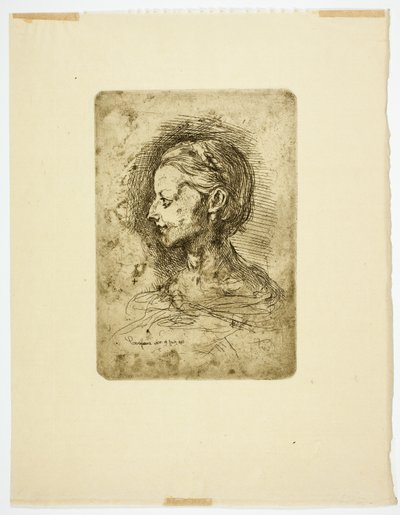 Tête de femme - Jean Baptiste Carpeaux