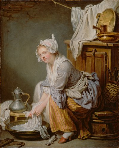 La Blanchisseuse, 1761 - Jean Baptiste Greuze