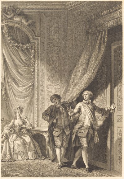 Le magnifique - Jean Baptiste Tilliard after Jean Honoré Fragonard