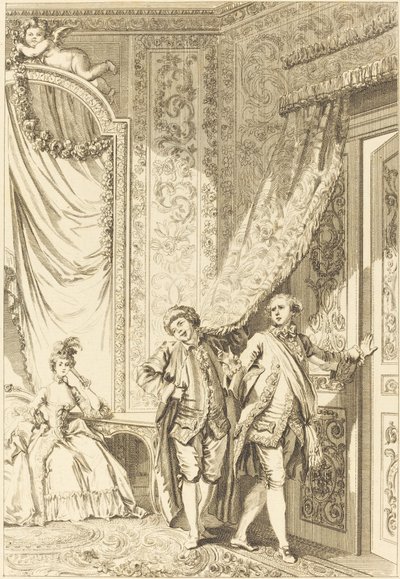 Le magnifique - Jean Baptiste Tilliard after Jean Honoré Fragonard