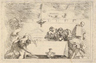 La Cène, vers 1761-64 - Jean Honore Fragonard